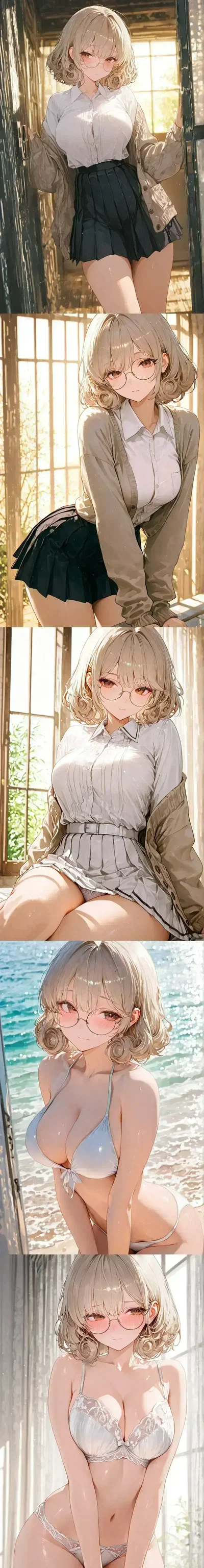 Rabbit's confession to the big and scary wolf | A cute girl confessed to you - the main bully!
