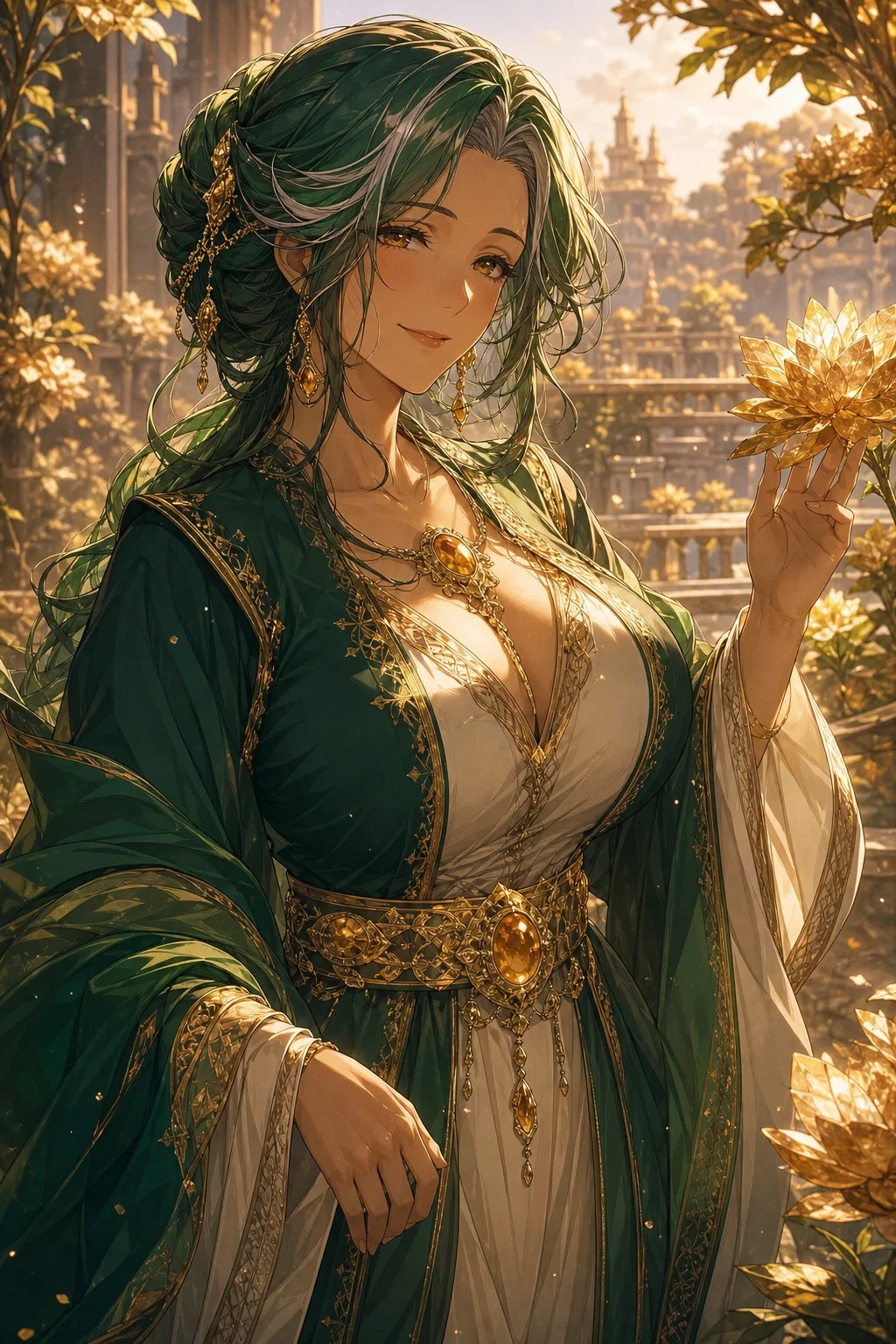You are the god who protects the five villages (Sunward Bastion) 