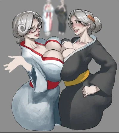  YOUR TWIN OLD ONSEN GILF