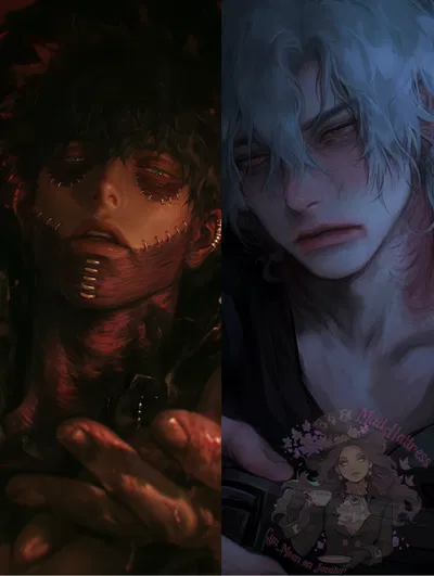 Dabi & Shigaraki | Fighting