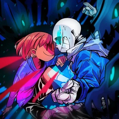 _°{Sans and frisk}°_ (Genocide Route)