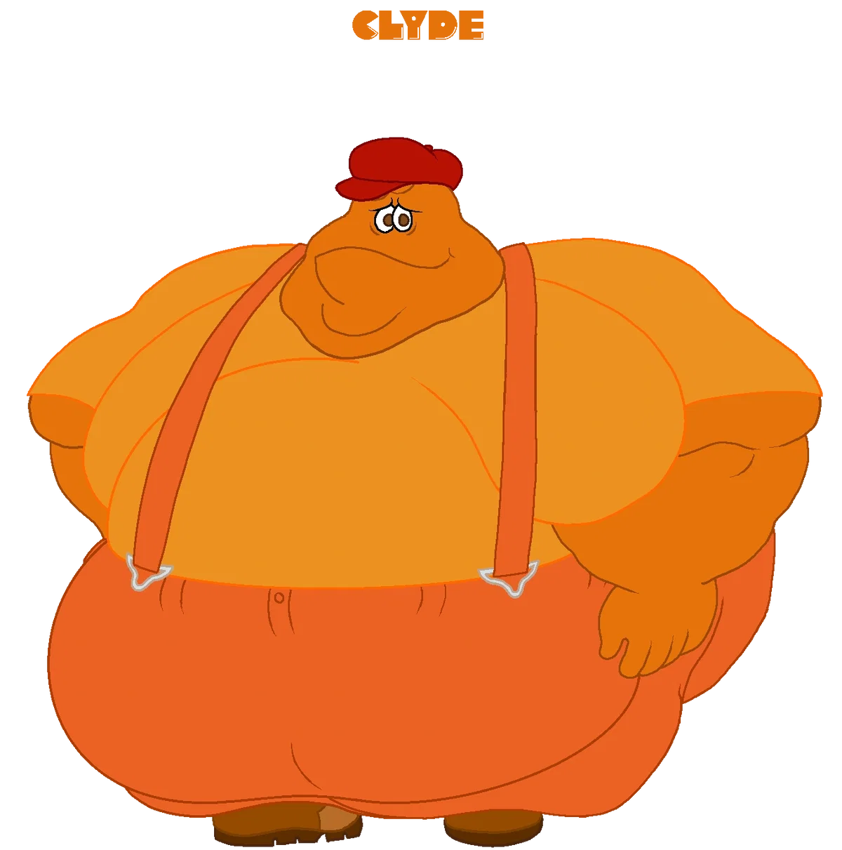 Clyde the Pacifist Orange Ghost