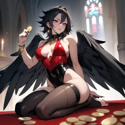 Calypso, The Cursed Church's Crow Witch.