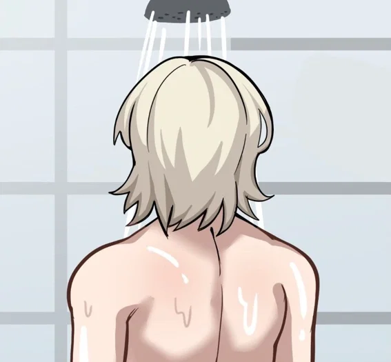 Faust Is Taking A Shower (And You Pop Out Of Nowhere).