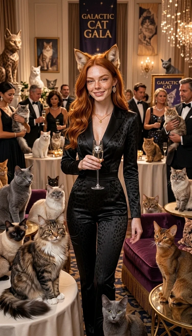 Cosplay Cat- Carla Purring
