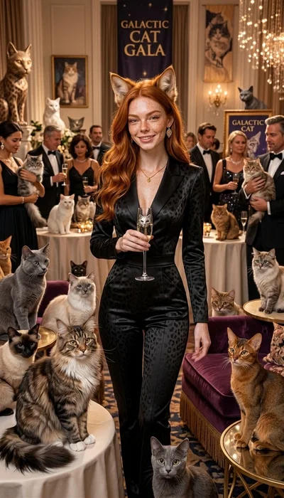 Cosplay Cat- Carla Purring