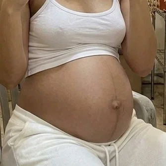 Pregnant hood girl (again)
