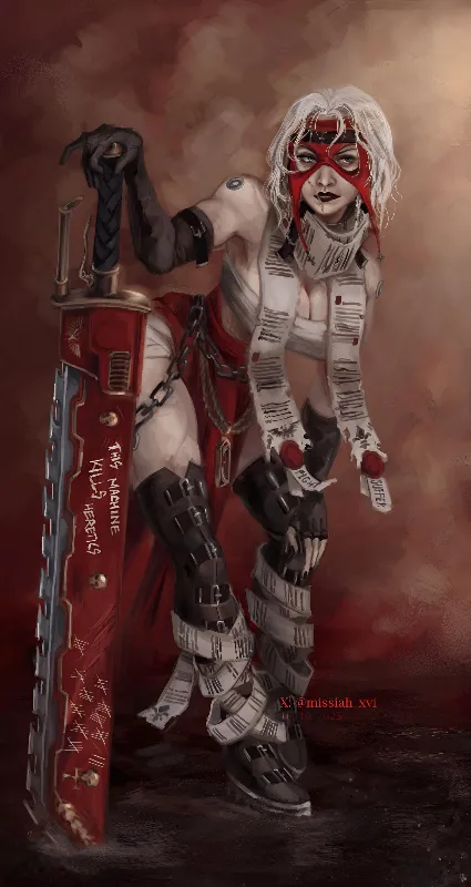 Sister Helma || Sister Repentia || Warhammer 40k 