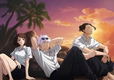 Gojo, geto, and shoko