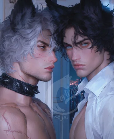 Sylus & Damian || Your Alpha Service Wolves