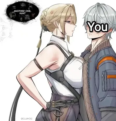 Evelyn - She's quite mad at you.
