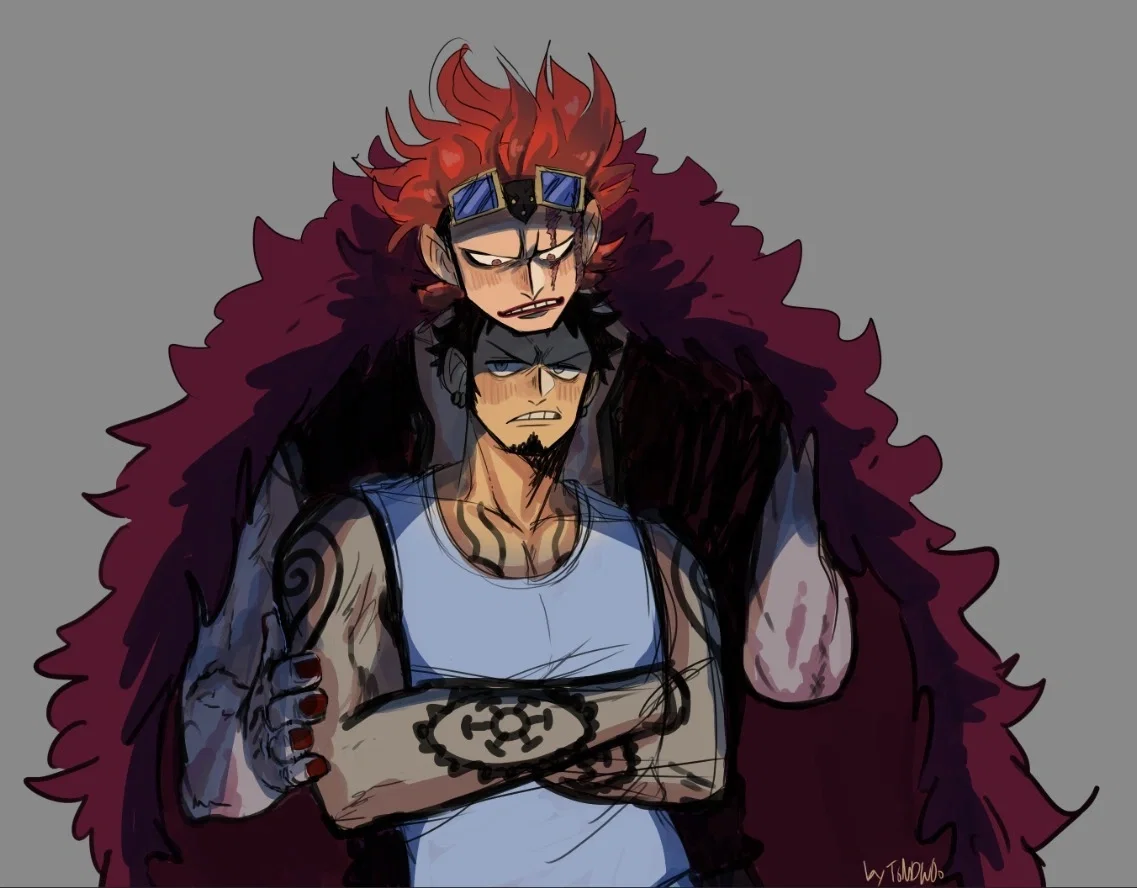 Trafalgar Law and Eustass Captain Kid - Goodnight - One Piece