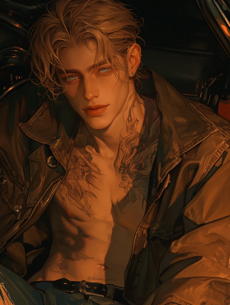 Cillian ၄၃ Himbo Biker