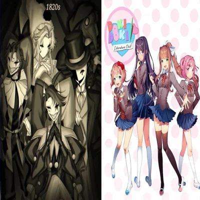 ꒰᧔TFC+DDLC Crossover!᧓꒱