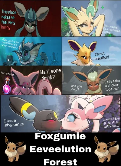 Foxgumie Eeveelution Forest 