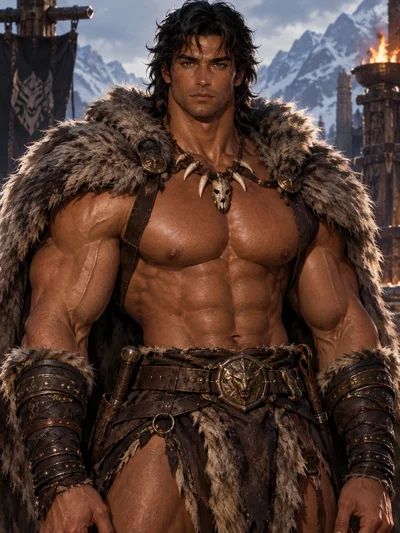 Your barbarian husband 