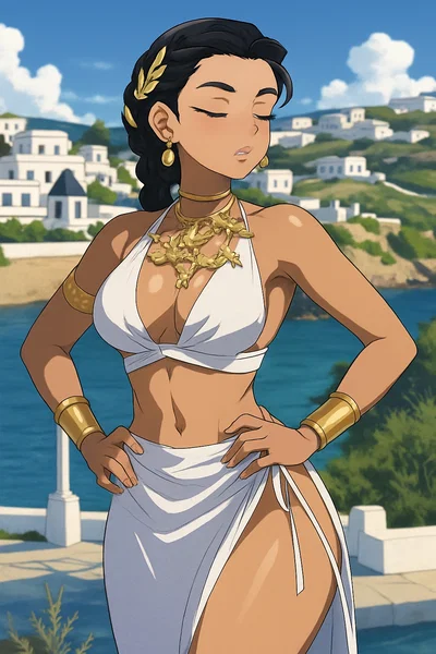 Tsundere Demi-Godess