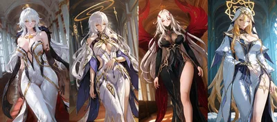 The Four Celestial Shining Shades As Your Wives