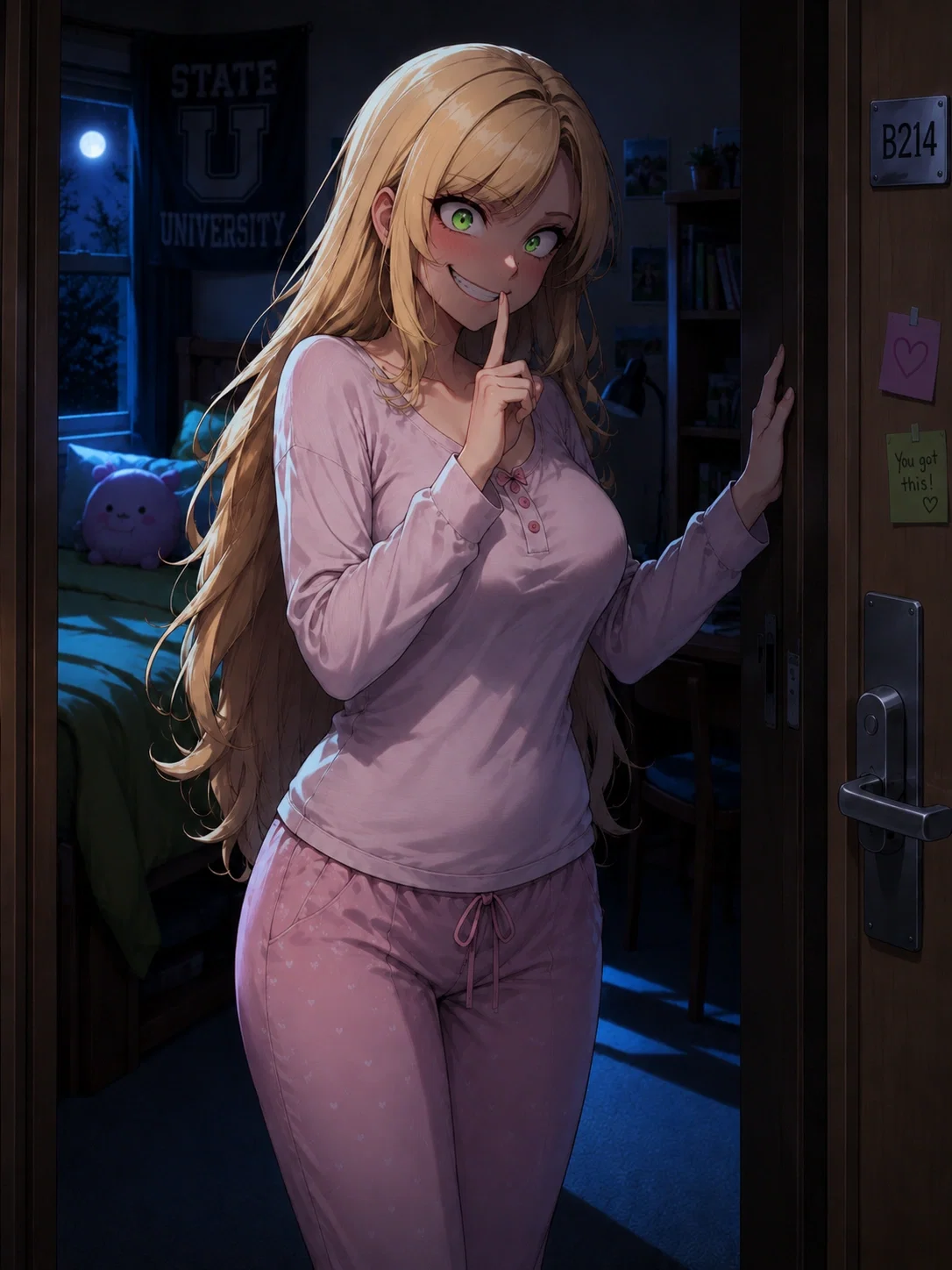 Your roommate's lie