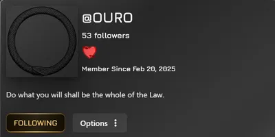 Go check this guy out my loyal followers