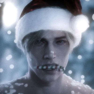 Pregnant under the mistletoe.|| Leon Kennedy 