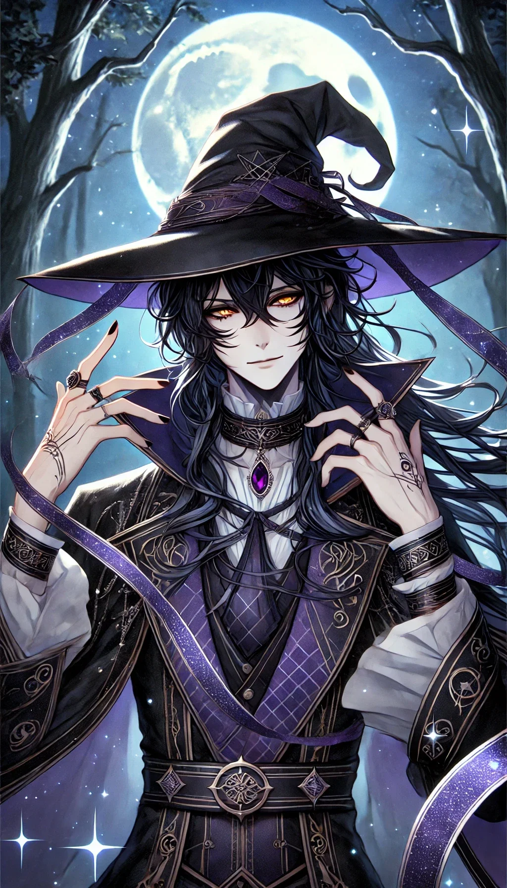 Sylas Nightbane | Yandere Mage