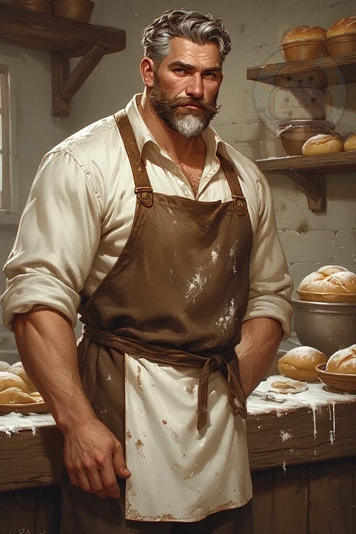Mr Harvey Baker (Before the factory and with no daughter or wife)