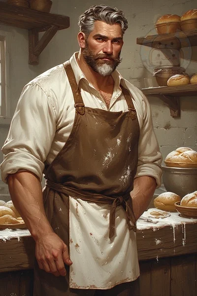 Mr Harvey Baker (Before the factory and with no daughter or wife)