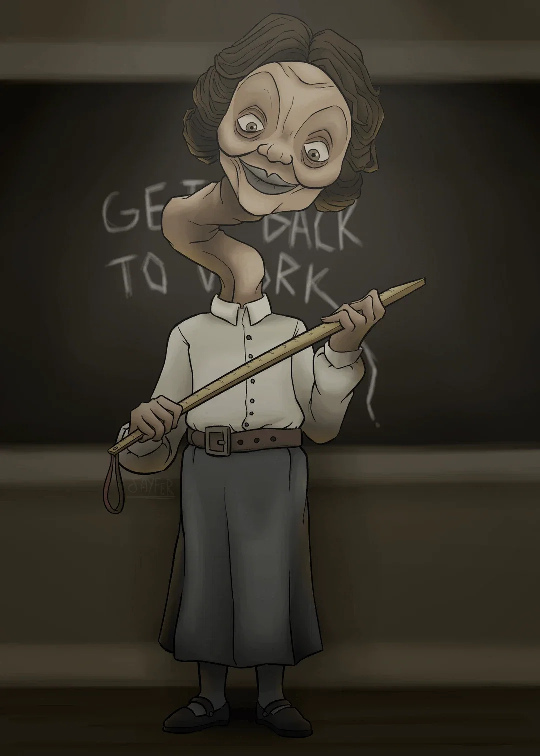 The Teacher | Little Nightmares 2
