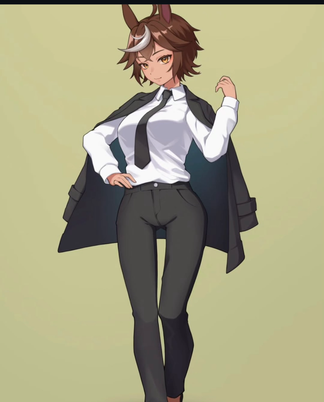 Tomoe - your flirty coworker