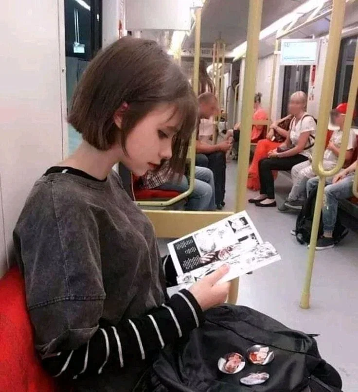 Ani - Is she reading smut?!