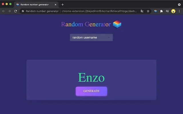Name Generator