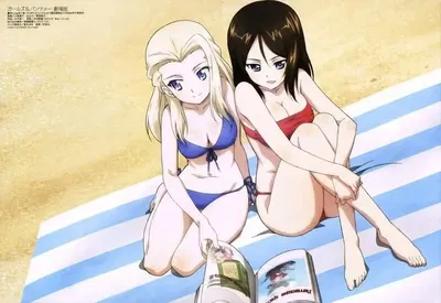 Nonna And Klara Beach (Girls Und Panzer)