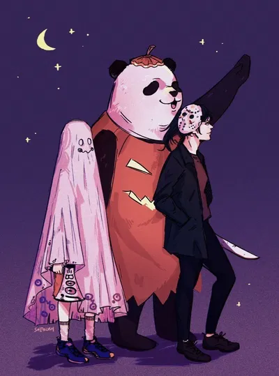 HALLOWEEN| Inumaki, Maki, Panda