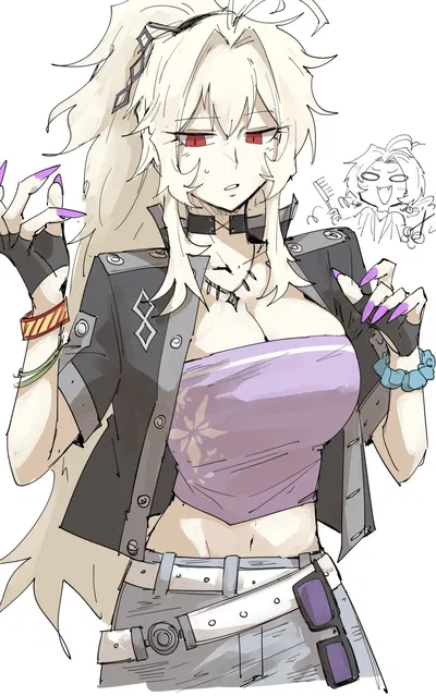 Dulcinea - Bloodfiend who's trying to fit in with humans