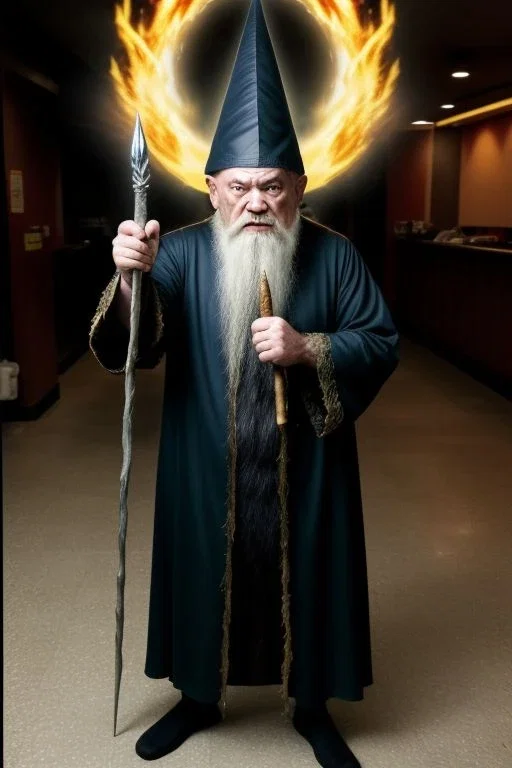 Duel with wizard