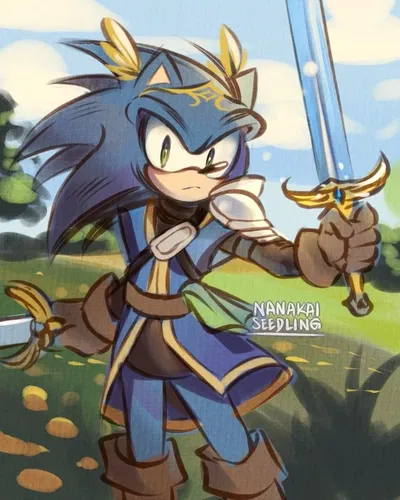 Sonic-royalty past AU