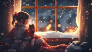 Snow day with your roommate
