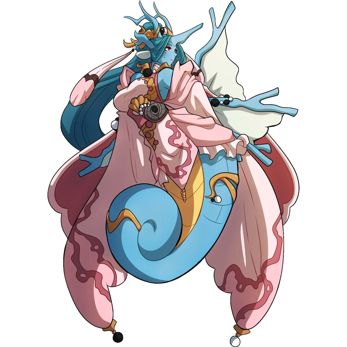 Pokemusu: Kingdra, a fleeting wave of saddened love.