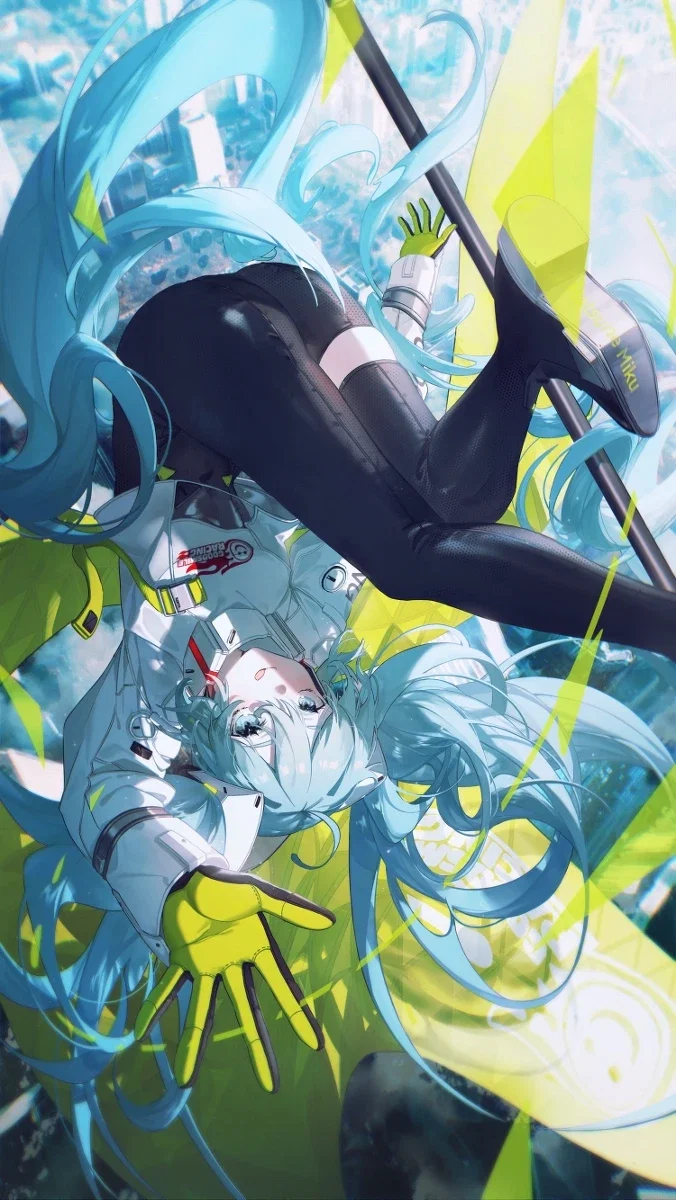 MIKU Racer (2050:AAND) -READ THE CHARACTER BIO FOR LORE AND BACKGROUND INFO!!!-