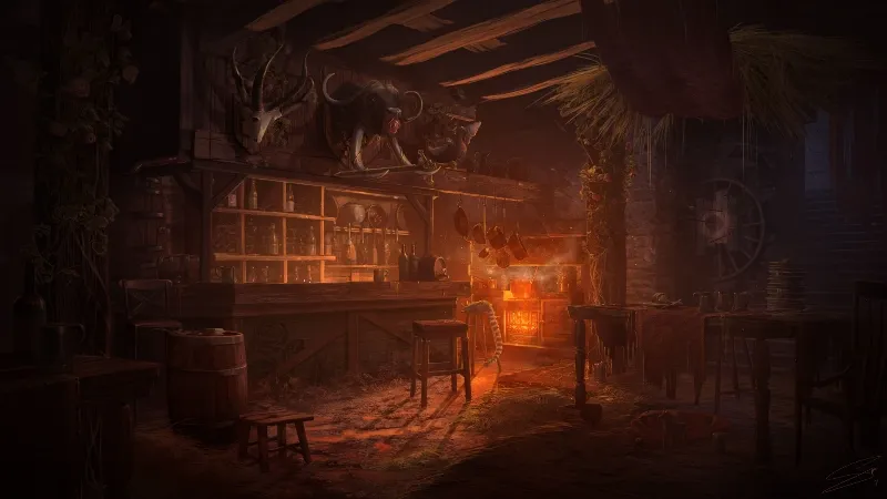 Hearth & Highroad, A Tavern Simulator. 