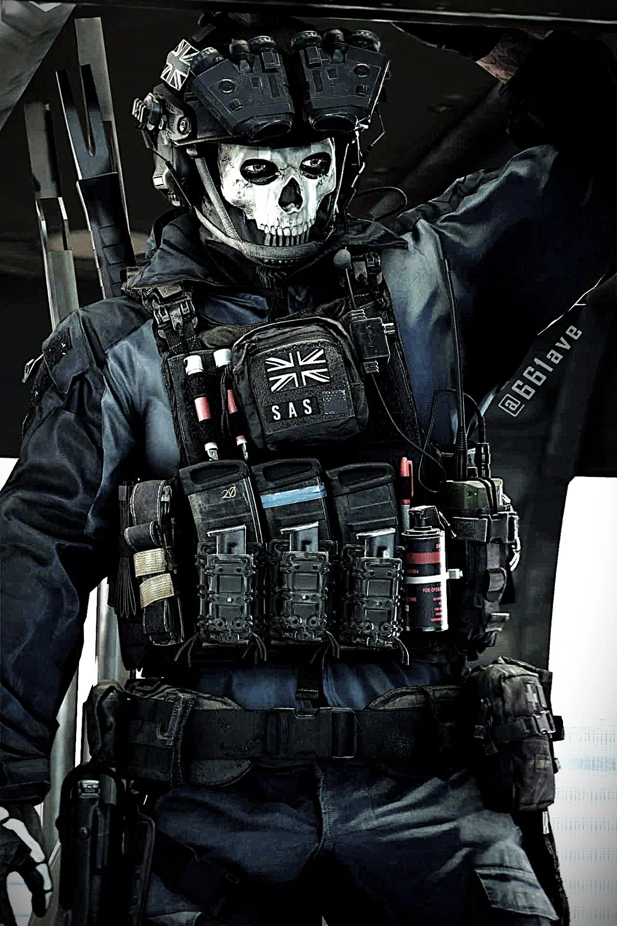 (KNIGHT) Ghost | Lieutenant Simon Riley | The Story Is Yours To Make!