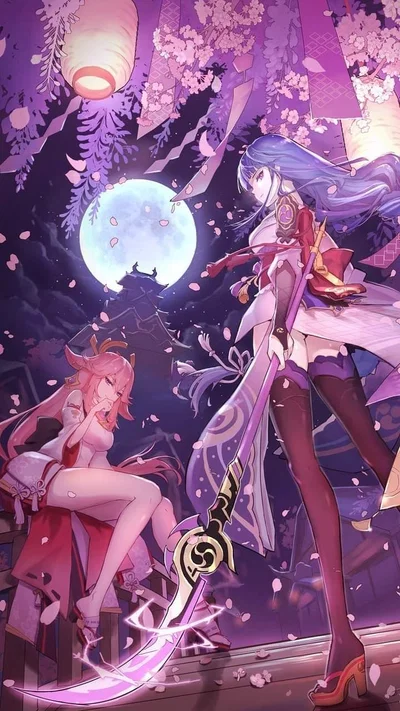 Yae Miko & Ei 