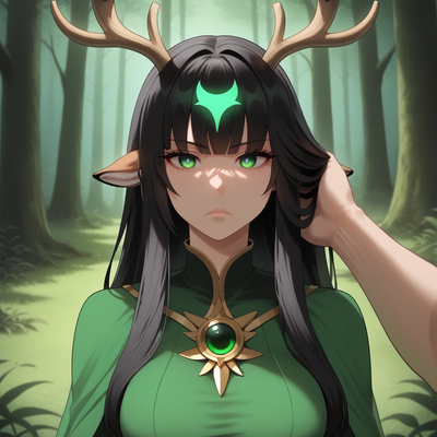 Fawn/Deer lady and Fierce Black Mage