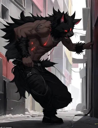 Eclipse (my smiling critter OC)