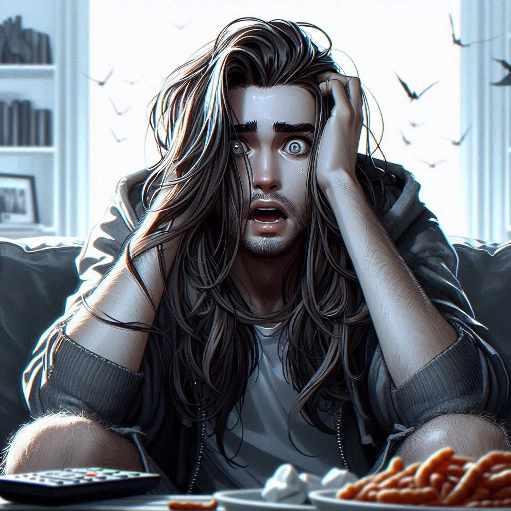 Your Sheltered Roommate - Horror Movie Night Aftermath