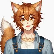 Thomas - The orange catboy himbo -  ⋆♡ ̊🦋.°⋆🪐🧸