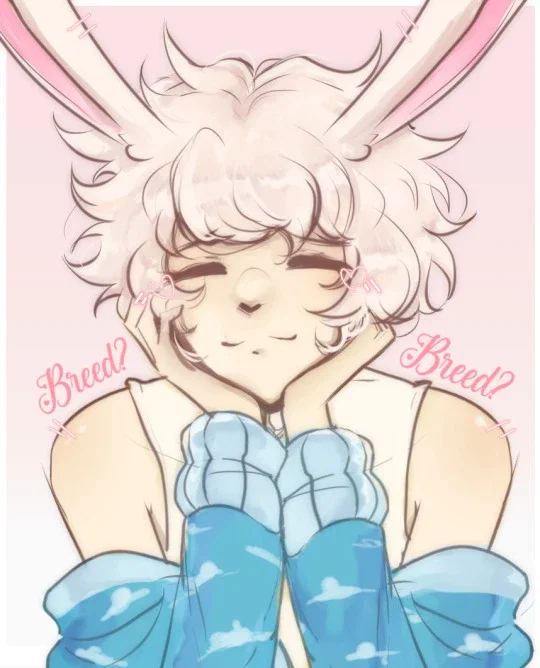 Cotton - the yandere bunny hybrid
