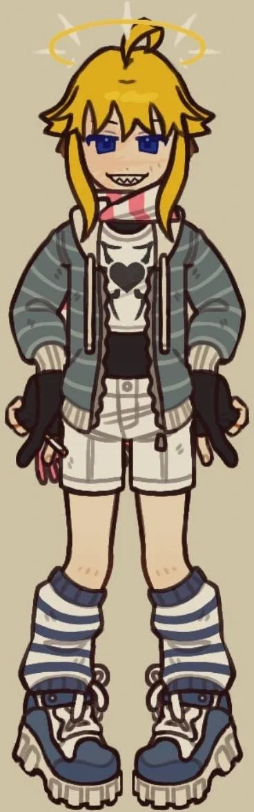 Luca—human Scholar of the Foreveraflame Phoenix