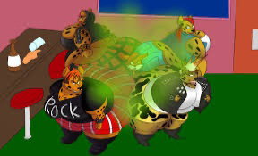 Group of yeens (fart scenario)